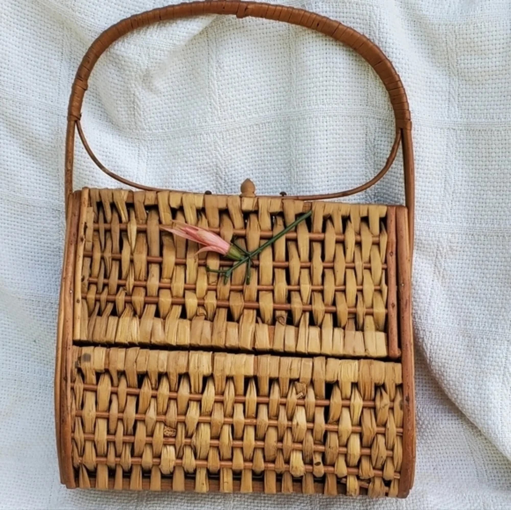 Wicker vintage‎ handbag